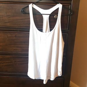 Lululemon white tank